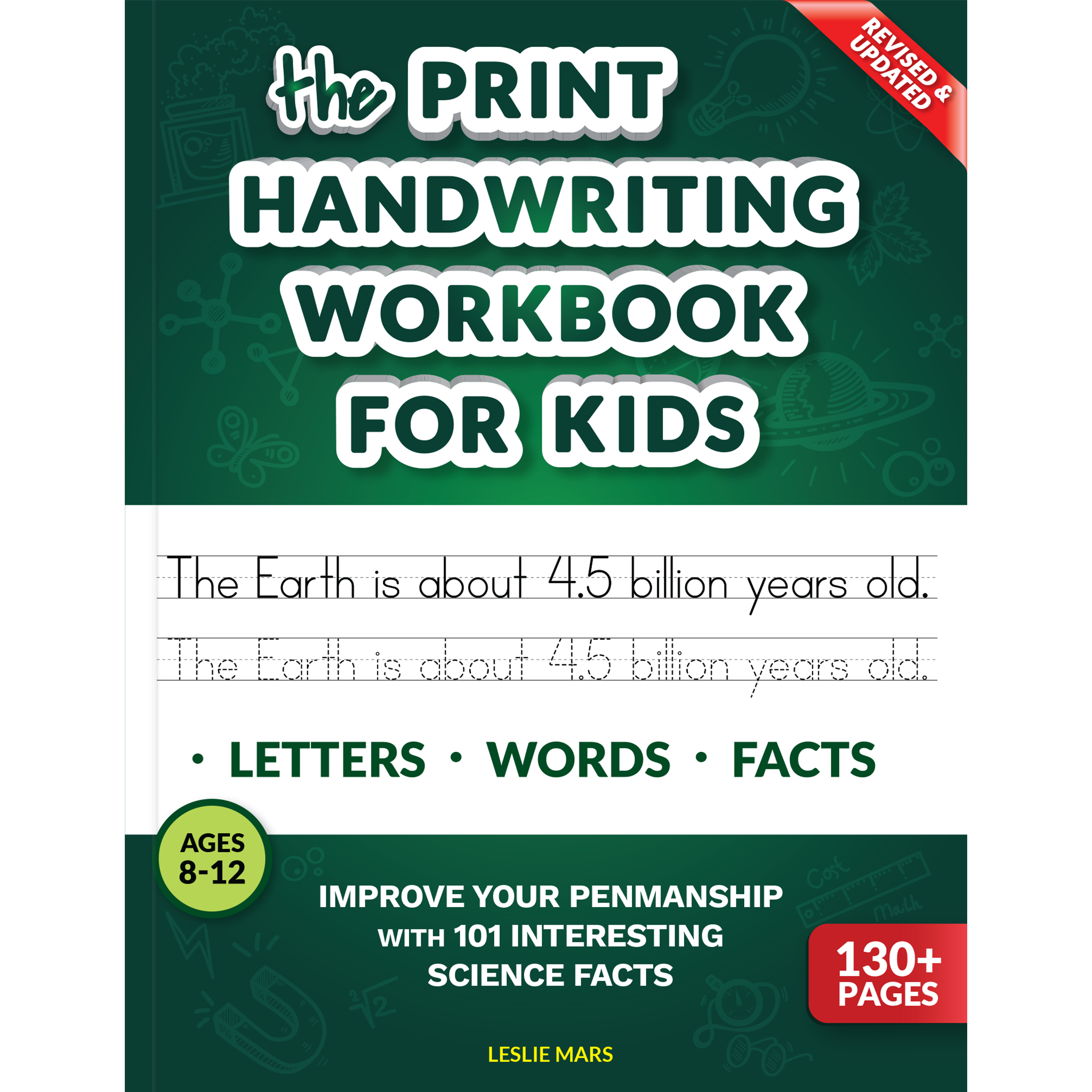 The Print Handwriting Workbook for Kids: Improve your Penmanship with ...